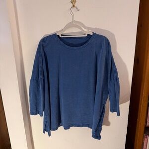 Mersea Blue Catalina Slub Tee ~ One Size - 100% cotton